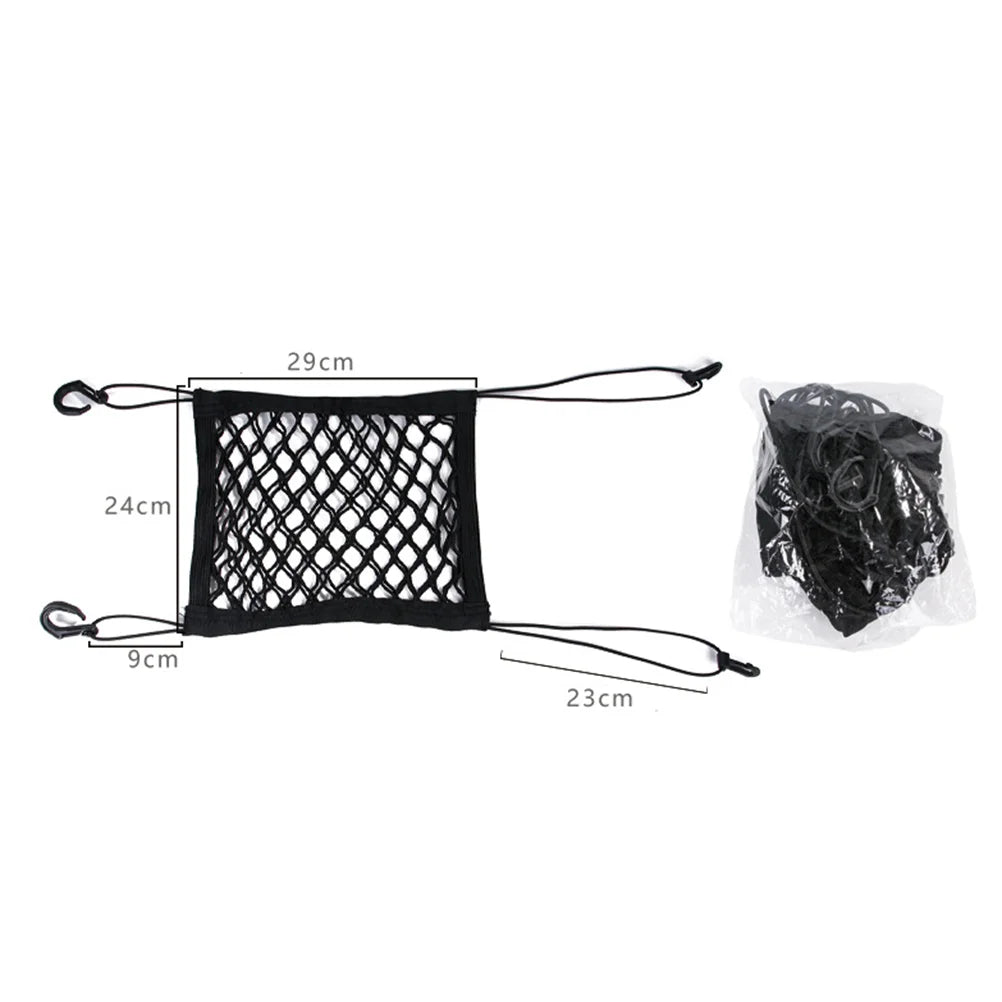 1PC Pet Vehicular Isolation Net Pet Dog Car Seat Cover Portable On-Board Protective Net Car Pet Safety Net Black