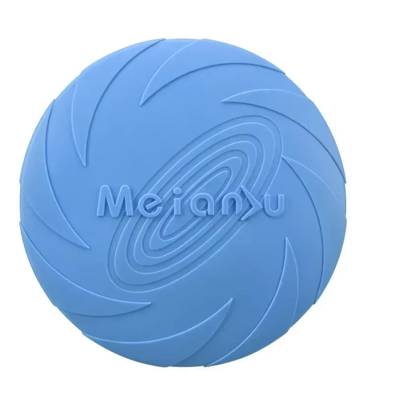 Multicolor Frisbeed Dog Toy Fashion Pet Dog Silicone Game Flying Discs Trainning Interactive Toys Pet Supplies Flying Disc