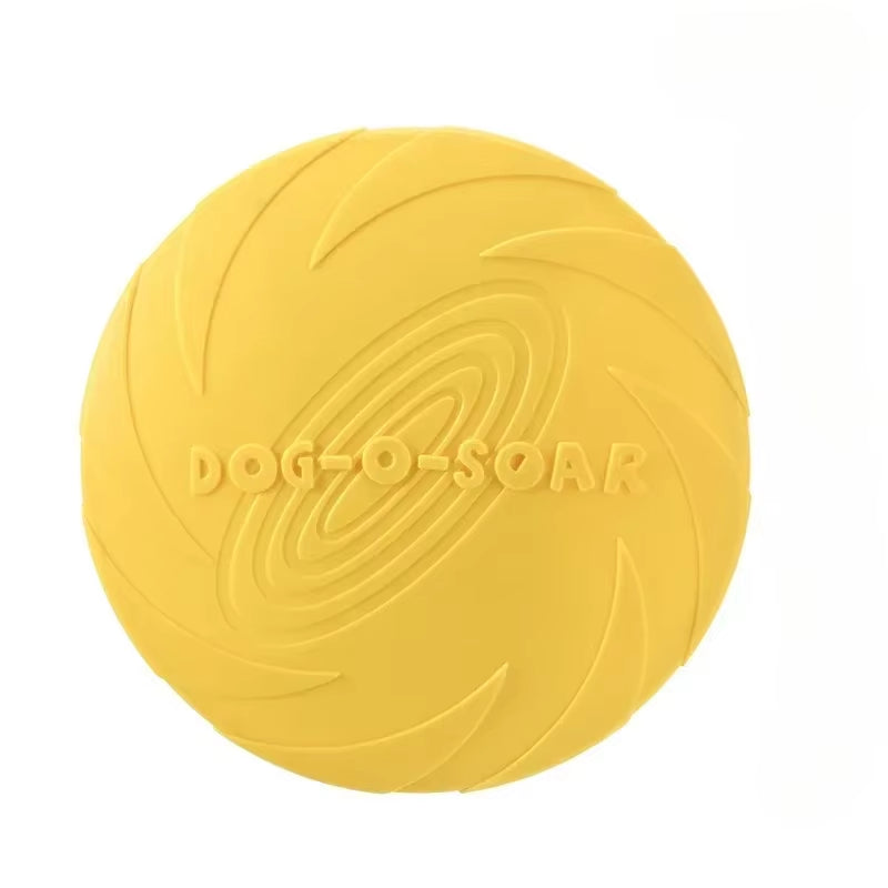 Multicolor Frisbeed Dog Toy Fashion Pet Dog Silicone Game Flying Discs Trainning Interactive Toys Pet Supplies Flying Disc