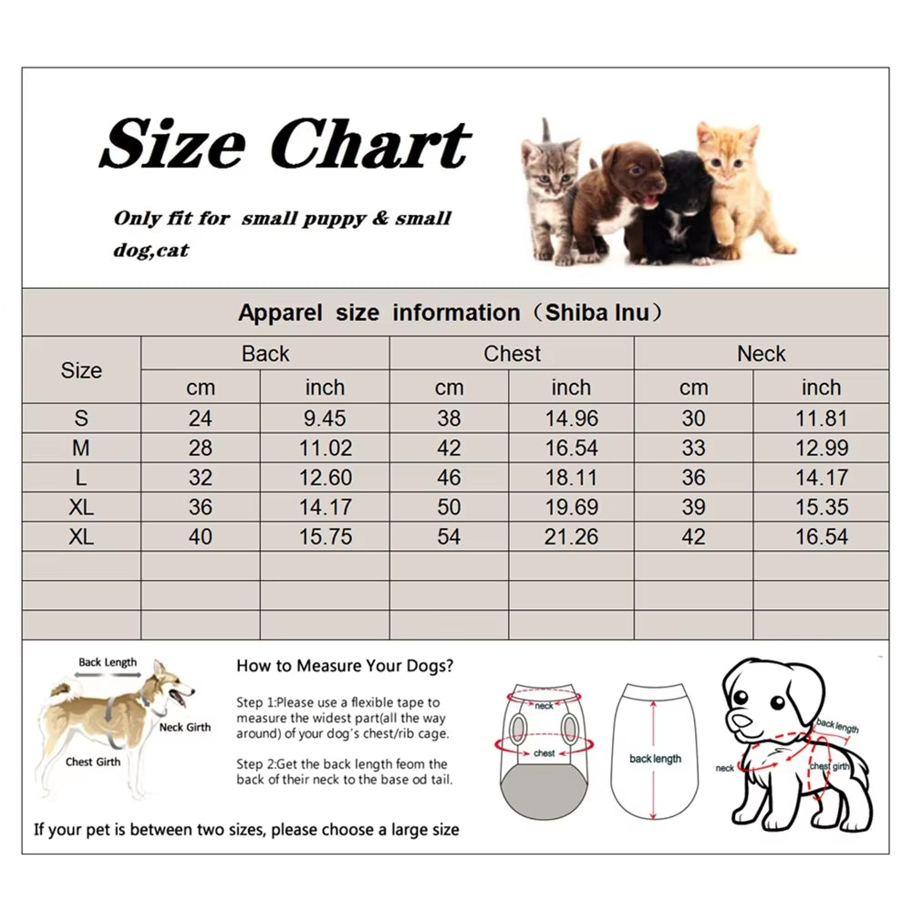 Windproof Dog Clothes Winter Dog Coat with Harness Warm Pet Clothing Small Dog Jacket Chihuahua Labrador Bulldog Coat Costume