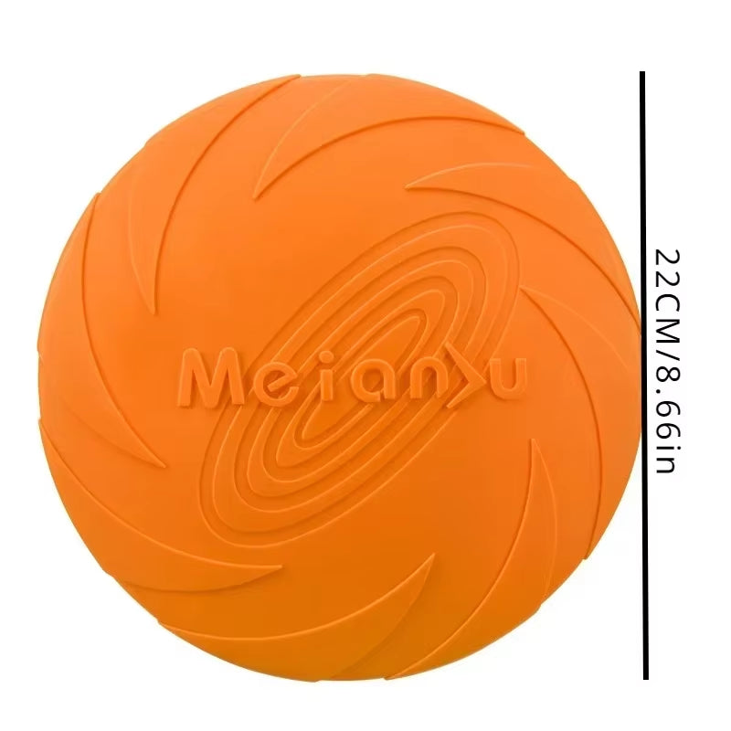 Multicolor Frisbeed Dog Toy Fashion Pet Dog Silicone Game Flying Discs Trainning Interactive Toys Pet Supplies Flying Disc