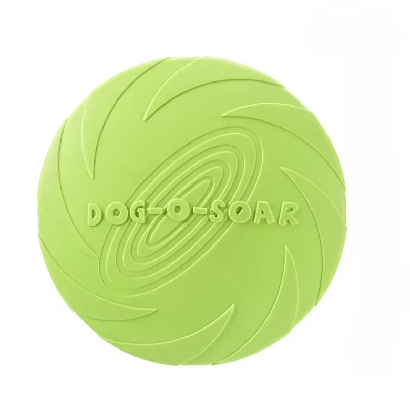 Multicolor Frisbeed Dog Toy Fashion Pet Dog Silicone Game Flying Discs Trainning Interactive Toys Pet Supplies Flying Disc